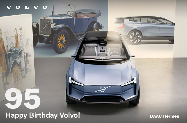 Volvo sărbătoreşte 95 de ani.