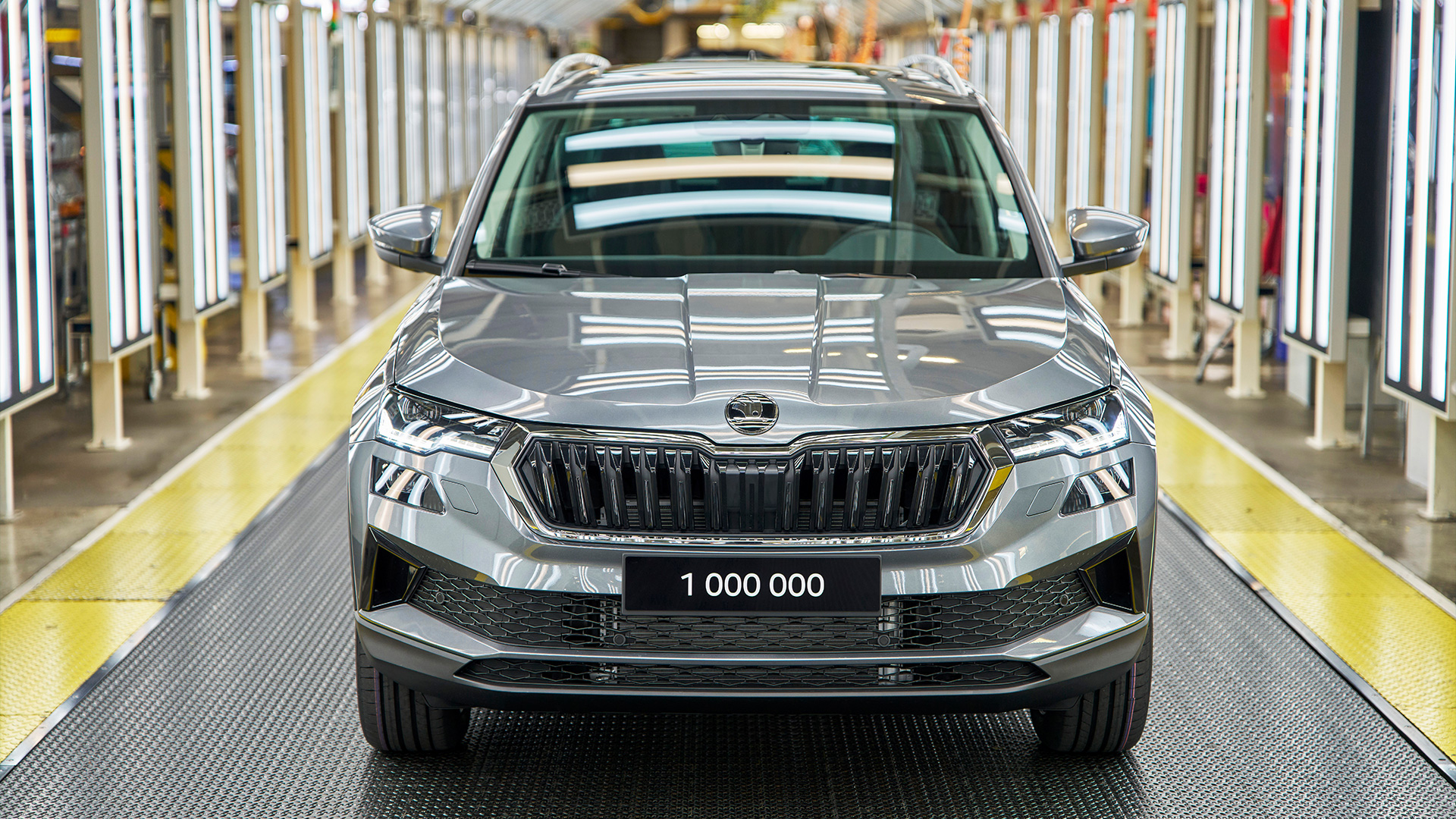 Škoda Karoq преодолел отметку 1 000 000 произведённых автомобилей