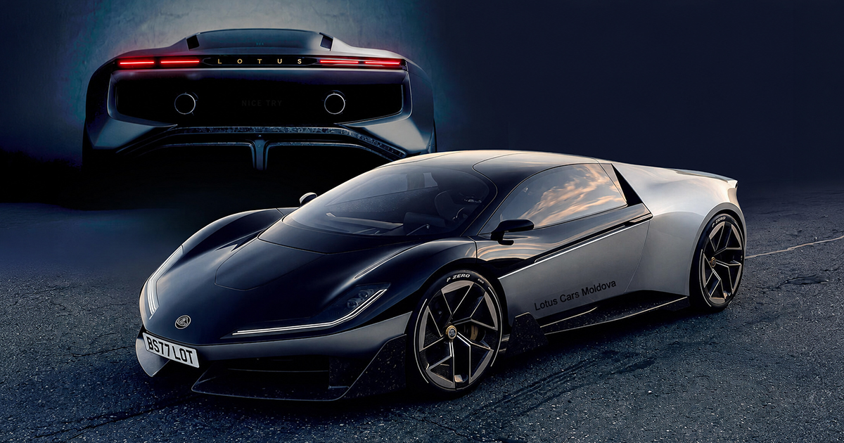 Lotus pregătește Type 135: noul supercar va avea V6 și V8 hibrid