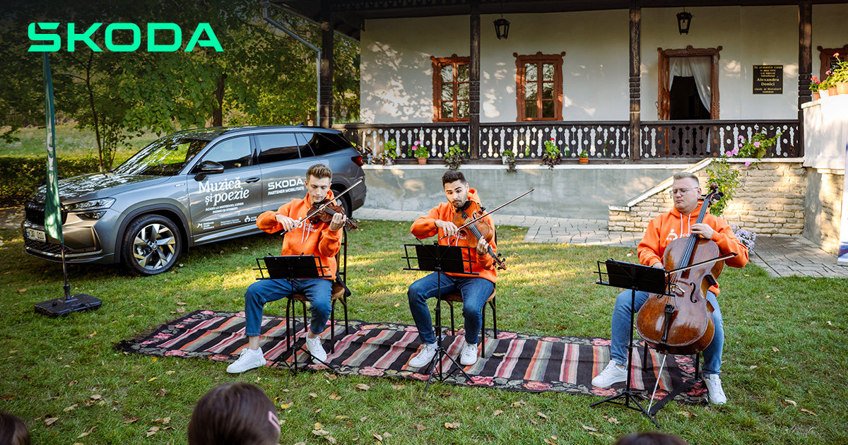 Când cultura întâlnește performanța: Explorează muzica și poezia Moldovei la bordul noului Škoda Kodiaq